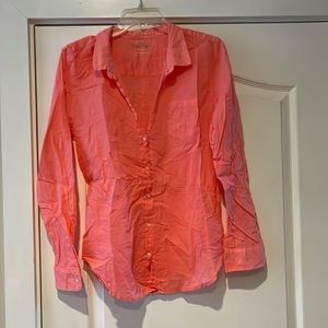Lilly Pulitzer L Pink Blouse